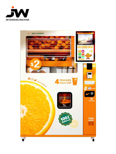Fresh  Orange Juice Vending Machine China