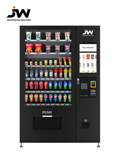 Drink and Snacks Vending Machine with 22